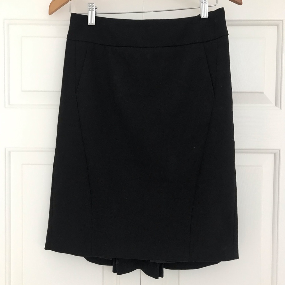 Loft black skirt